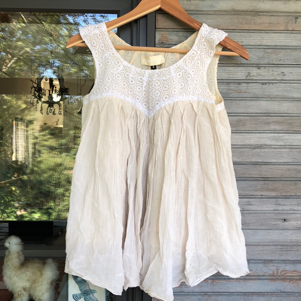 Poofy tank top dressy